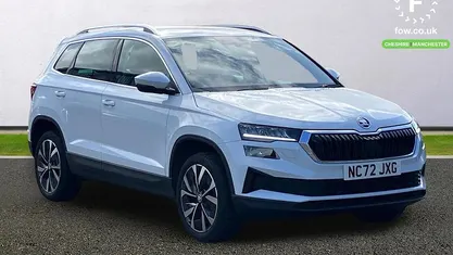 Used Skoda Karoq SE L 110 HP (80 kW) 2023 White SUV