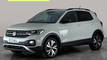 Used VW T-Cross Black Edition 110 HP (80 kW) 2023 Grey SUV