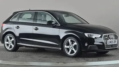 Used Audi A3 e-tron Comfort 204 HP (150 kW) 2020 Black Hatchback