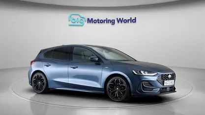 Blue Used 2023 Ford Focus ST-Line X Hatchback | £14,800 (Fair price)