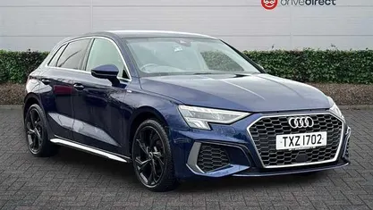 Blue Used 2023 Audi A3 Sportback S-Line Hatchback | £18,968 (Fair price)