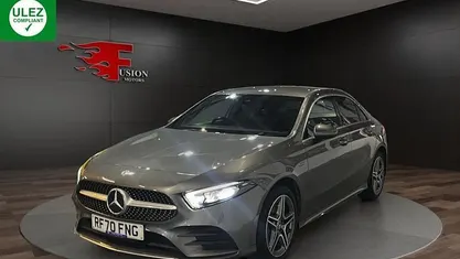 Grey Used 2021 Mercedes A250 AMG line Sedan | £15,500 (Good price)