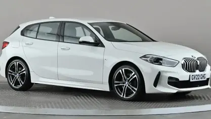 Used BMW 118 M Sport 136 HP (100 kW) 2022 White Hatchback
