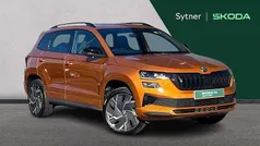 Phoenix orange metallic Used 2023 Skoda Karoq SportLine SUV | £25,500 (Fair price)