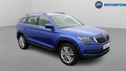 Second-hand Skoda Kodiaq SE L 150 CP (110 kW) 2021 Albastru SUV