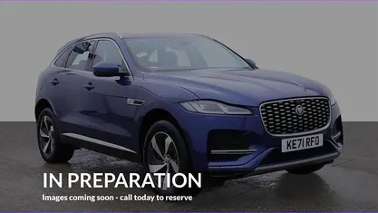 Blue Used 2021 Jaguar F-Pace S SUV | £24,880 (Fair price)