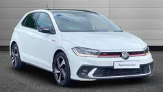 Pure white Used 2022 VW Polo GTI Hatchback | £20,295 (Fair price)