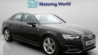Black Used 2018 Audi A4 S-Line Sedan | £15,500 (Fair price)