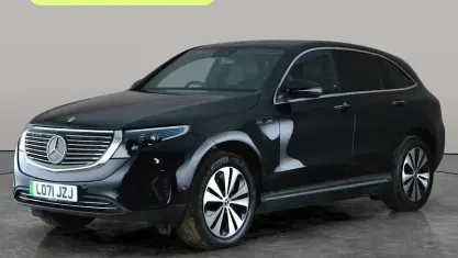 Used Mercedes EQC400 300 kW (408 HP) 2022 Black SUV