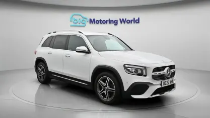 Used Mercedes GLB200 AMG line 163 HP (119 kW) 2022 White SUV