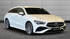 White Used 2024 Mercedes CLA220 Shooting Brake AMG Line Premium Estate | £29,990 (Fair price)