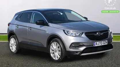 Used Vauxhall Grandland X Elite 131 HP (96 kW) 2020 Grey SUV