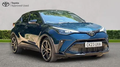 Used Toyota C-HR Sport 122 HP (89 kW) 2023 Midnight teal bitone SUV