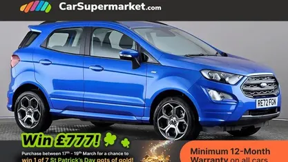 Used Ford Ecosport ST-Line 125 HP (91 kW) 2022 Blue SUV