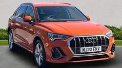 Orange Used 2022 Audi Q3 S-Line SUV | £25,557 (Fair price)
