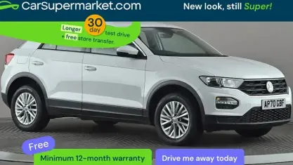 Usado VW T-Roc S 116 HP (85 kW) 2020 Branco SUV