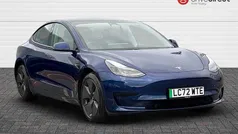 Blue Used 2022 Tesla Model 3 RWD Sedan | £19,200 (Fair price)