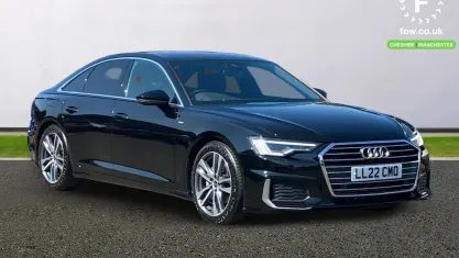 Used Audi A6 S-Line 204 HP (150 kW) 2021 Black Sedan