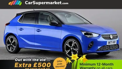 Used Vauxhall Corsa Edition 75 HP (55 kW) 2022 Blue Hatchback