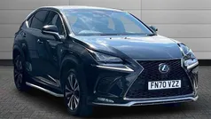 Graphite black Used 2020 Lexus NX300h Sport Line SUV | £26,479 (Fair price)