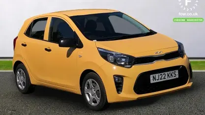 Used Kia Picanto 67 HP (49 kW) 2022 Yellow Hatchback