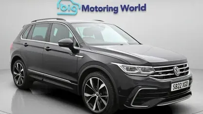 Used VW Tiguan R-line 150 HP (110 kW) 2022 Black SUV