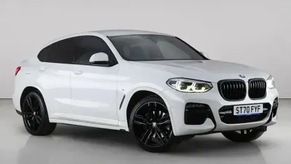 Used BMW X4 326 HP (239 kW) 2020 White SUV