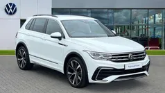 Pure white Used 2023 VW Tiguan R-line SUV | £28,567 (Fair price)
