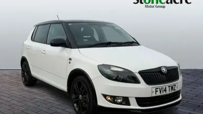 Used Skoda Fabia Monte Carlo 105 HP (77 kW) 2014 White Hatchback