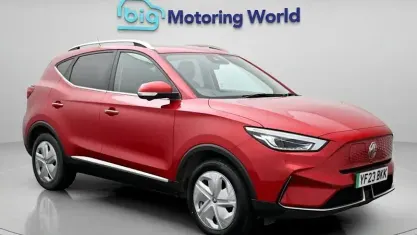 Used MG ZS Trophy Connect 114 kW (156 HP) 2022 Red SUV