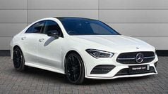 White Used 2023 Mercedes CLA200 AMG Line Premium Plus Coupe | £29,450 (Fair price)