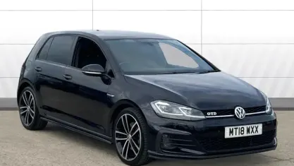 Used VW Golf VII GTD 184 HP (135 kW) 2018 Black Hatchback