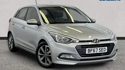 Used Hyundai i20 Edition 100 HP (73 kW) 2017 Silver Hatchback