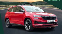 Red Used 2024 Skoda Karoq SportLine SUV | £27,995 (Good price)