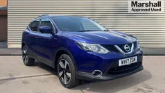 Blue Used 2017 Nissan Qashqai N-Connecta SUV | £8,998 (Good price)