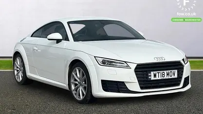 Used Audi TT Sport 180 HP (132 kW) 2018 White Coupe