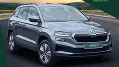Graphite grey metallic Used 2023 Skoda Karoq SE Drive SUV | £20,757 (Fair price)