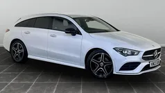 White Used 2023 Mercedes CLA180 Shooting Brake AMG Line Premium Estate | £20,495 (Good price)