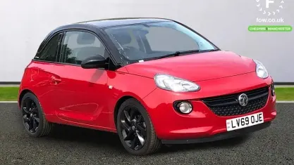 Used Vauxhall Adam 69 HP (50 kW) 2019 Red Hatchback
