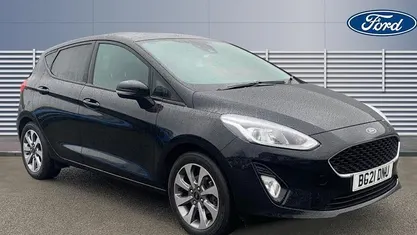 Used Ford Fiesta Trend 95 HP (69 kW) 2021 Black Hatchback