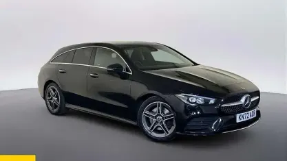 Used Mercedes CLA200 AMG Line Premium 163 HP (119 kW) 2022 Black Coupe