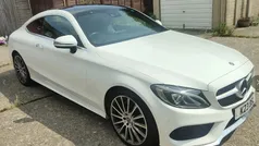 White Used 2018 Mercedes C220 Active Coupe | £19,599 (Fair price)