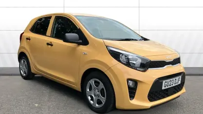 Used Kia Picanto 67 HP (49 kW) 2023 Yellow Hatchback