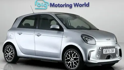 Begagnad Smart ForFour Electric Drive Prime Exclusive 60 kW (82 HK) 2020 Silver Halvkombi