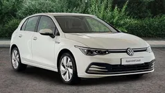 Pure white Used 2022 VW Golf VIII Style Hatchback | £20,590 (Fair price)