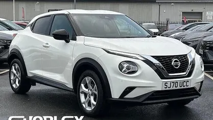 Used Nissan Juke N-Connecta 117 HP (86 kW) 2020 White SUV