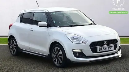 Used Suzuki Swift 90 HP (66 kW) 2019 White Hatchback