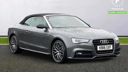 Grey Used 2016 Audi A5 Cabriolet Advanced Cabriolet | £13,699 (Fair price)