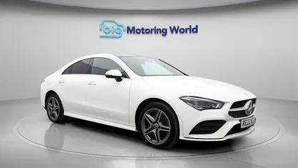 Used Mercedes CLA250e AMG line 259 HP (190 kW) 2022 White Sedan
