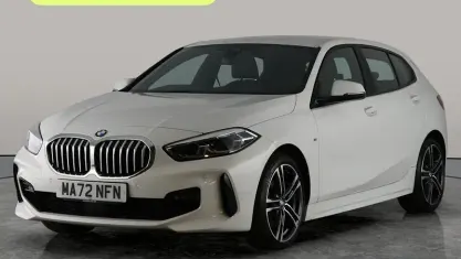 Used BMW 118 M Sport 150 HP (110 kW) 2022 White Hatchback